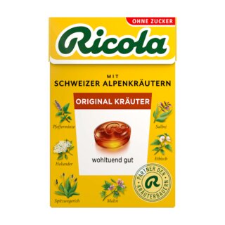 Ricola Kräuter Original 10 x 50g
