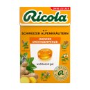 Ricola Ingwer Orangenminze 10 x 50g