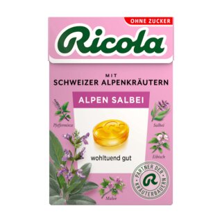 Ricola Alpen Salbei 10 x 50g