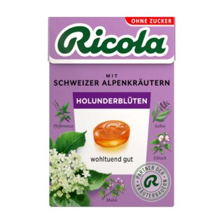 Ricola Holunderblüten 10 x 50g