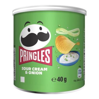 Pringles Sour Cream & Onion 12 x 40g
