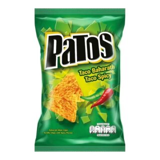 Patos Tortillia Chips Scharf 24 x 120g