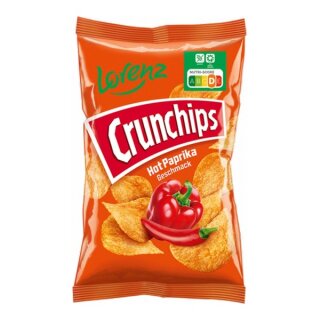 Crunchips Hot Paprika 10 x 150g