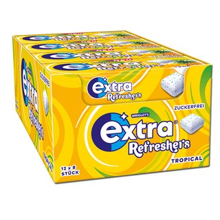 Extra Refreshers Tropical 12 St.