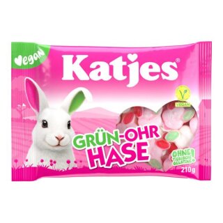 Katjes Grün-Ohr Hase 14 x 210 g