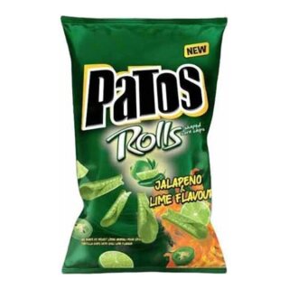 Patos Hot Jalapeno & Lime Rolls 24 x 109g