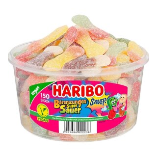 Haribo Saure Bärenzungen 150 St.